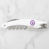 Masonic Corkscrew Purple Kurkentrekker (Achterkant)