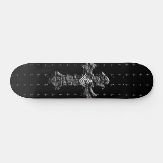 Masonic Cross Persoonlijk Skateboard (Horizontaal)