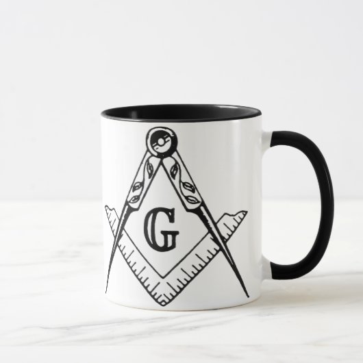 Masonic Cup We controleren niet alles Mok (Rechts)