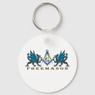 Masonic dragons sleutelhanger