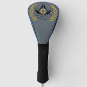 Masonic Driver Hoesje Golfheadcover (Voorkant)