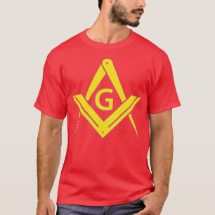 Masonic Entered Apprentice Square Compass Freemaso T-shirt