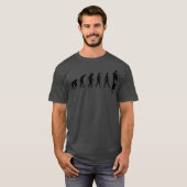 Masonic Evolution Man to Mason Square Compass T-shirt (Voorkant volledig)