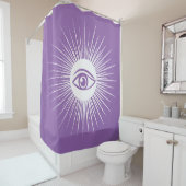 Masonic eye douchegordijn (In situ)