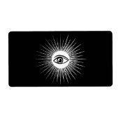 Masonic eye etiket (Voorkant)