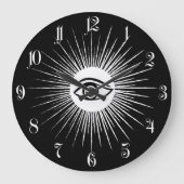 Masonic eye grote klok (Voorkant)