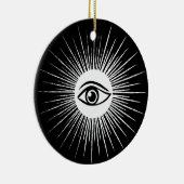 Masonic eye keramisch ornament (Rechts)