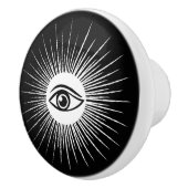 Masonic eye keramische knop (Rechts)