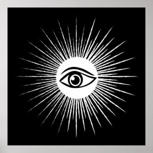 Masonic eye poster