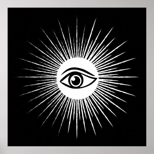 Masonic eye poster (Voorkant)