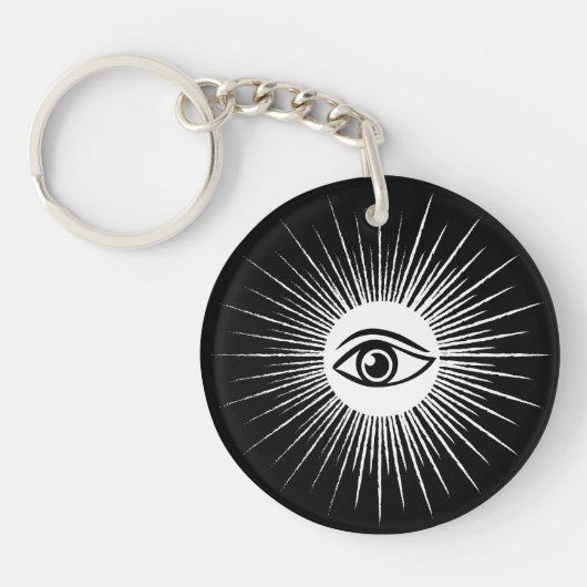 Masonic eye sleutelhanger (Voorkant)