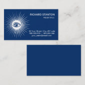 Masonic eye visitekaartje (Voorkant / Achterkant)