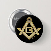 Masonic EyeSS Ronde Button 5,7 Cm (Voorkant /achterkant)