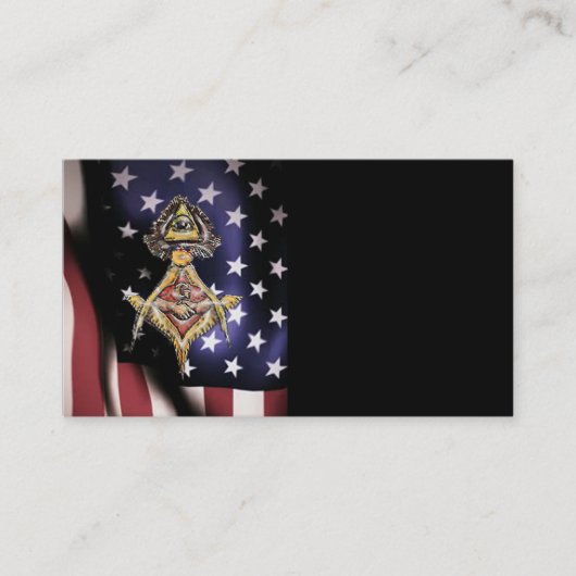 Masonic EyeSs Visitekaartje (Voorkant)