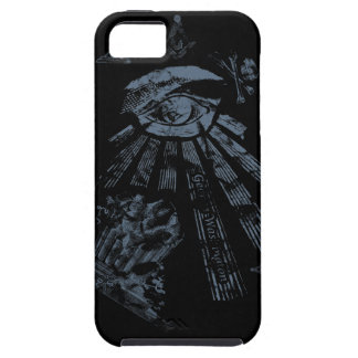 Masonic Fantasy blauw Tough iPhone 5 Hoesje