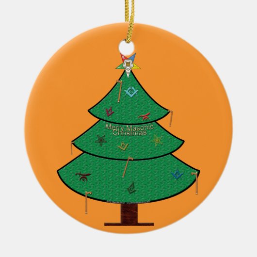 Masonic Feestdagen Ornament (Voorkant)