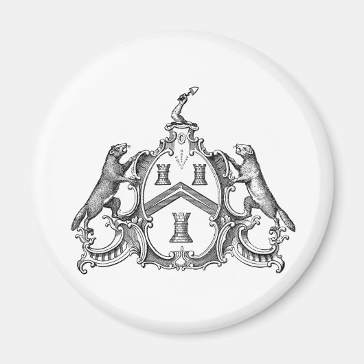 Masonic Freemason Freemasonry Mason Masonry Magneet (Voorkant)