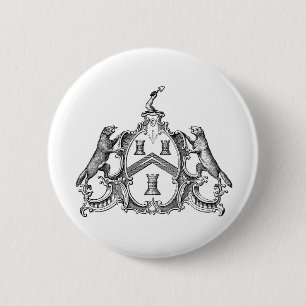 Masonic Freemason Freemasonry Mason Masons Masonry Ronde Button 5,7 Cm