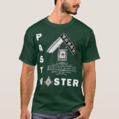 Masonic Freemason met voormalig masterkunstwerk T-shirt (Voorkant)