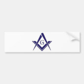 Masonic "G"-producten Bumpersticker (Voorkant)
