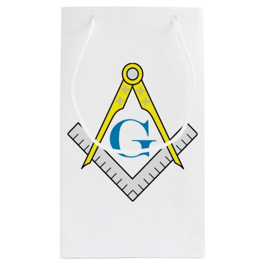 Masonic Gift Bag Klein Cadeauzakje (Achterkant)