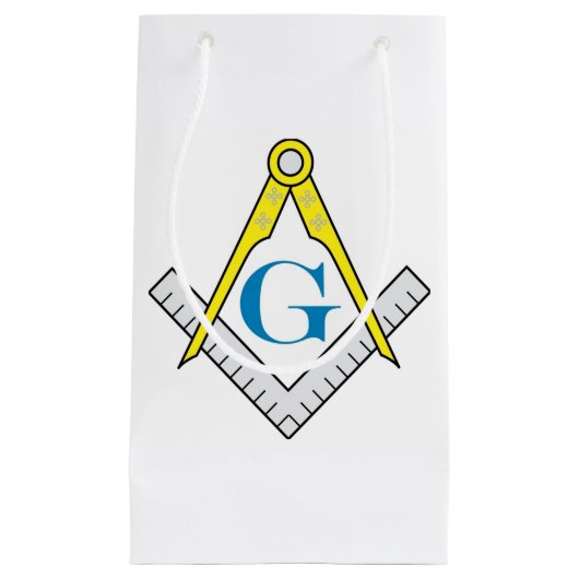 Masonic Gift Bag Klein Cadeauzakje (Voorkant)