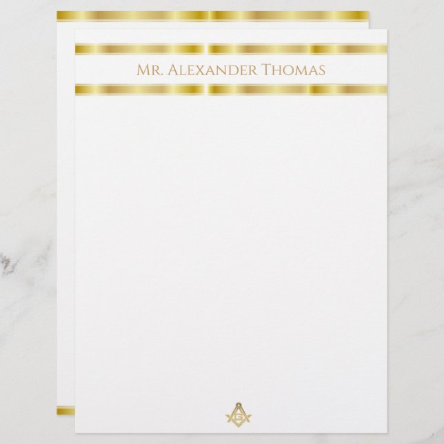 Masonic Golden Rush (Voorkant / Achterkant)