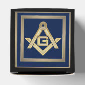 Masonic Golden Rush Bedankdoosjes (Bovenkant)