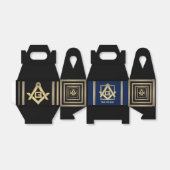 Masonic Golden Rush Bedankdoosjes (Uitgevouwen)