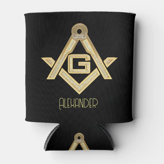 Masonic Golden Rush Blikjeskoeler (Voorkant)
