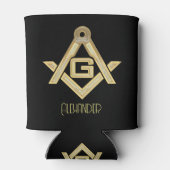 Masonic Golden Rush Blikjeskoeler (Achterkant)