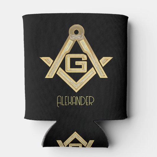 Masonic Golden Rush Blikjeskoeler (Achterkant)