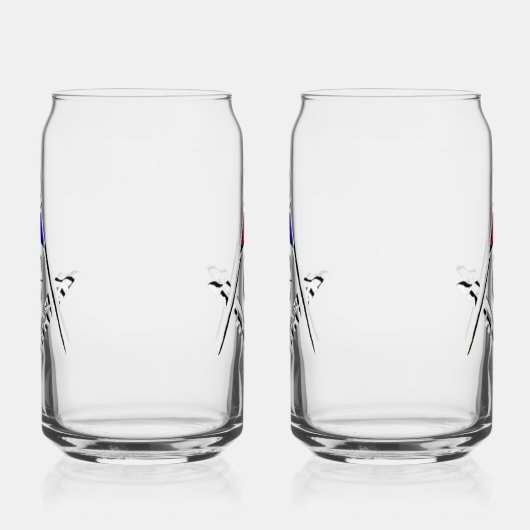 Masonic Golden Rush Blikvorm Glas (Links)