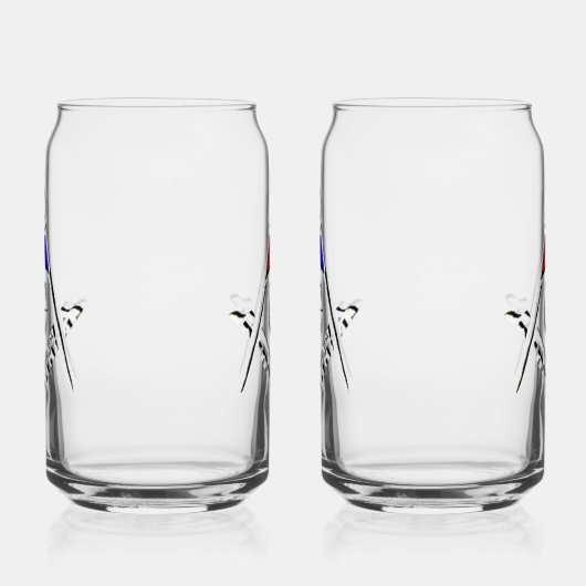 Masonic Golden Rush Blikvorm Glas (Rechts)