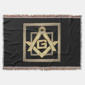 Masonic Golden Rush Deken (Voorkant)