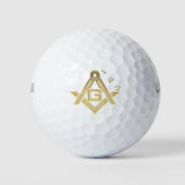 Masonic Golden Rush Golfballen (Voorkant)