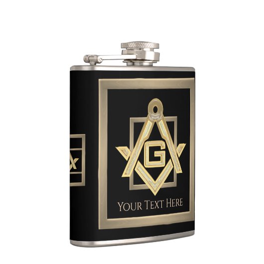 Masonic Golden Rush Heupfles (Rechts)