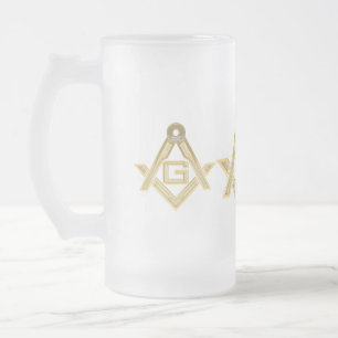 Masonic Golden Rush Matglas Bierpul