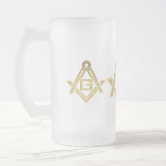 Masonic Golden Rush Matglas Bierpul (Links)