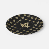 Masonic Golden Rush Papieren Bordje (Gekanteld)