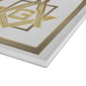 Masonic Golden Rush Snijplank (Hoek)