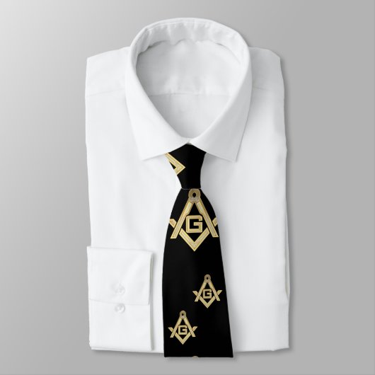 Masonic Golden Rush Stropdas (Gebonden)