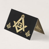 Masonic Golden Rush Visitekaartje (Voorkant)