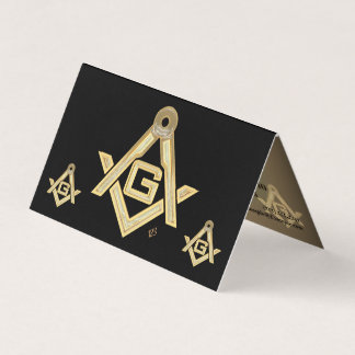 Masonic Golden Rush Visitekaartje