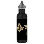 Masonic Golden Rush Waterfles (Links)