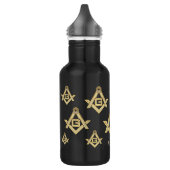 Masonic Golden Rush Waterfles (Links)
