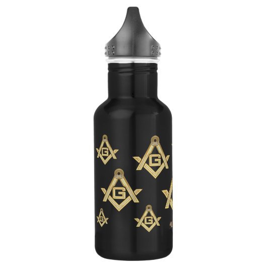Masonic Golden Rush Waterfles (Links)
