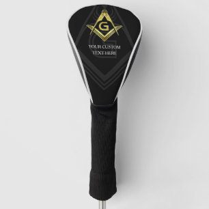 Masonic Golf Club Hoesjes   Cadeaus voor aangepast Golfheadcover