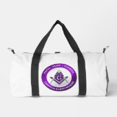 Masonic Gym Bag Purple Plunjezak (Voorkant)