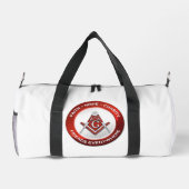 Masonic Gym Bag Red Plunjezak (Achterkant)